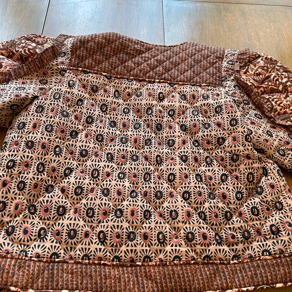 Free People Llani Quilted Cropped Jacket - Picture 6 of 7